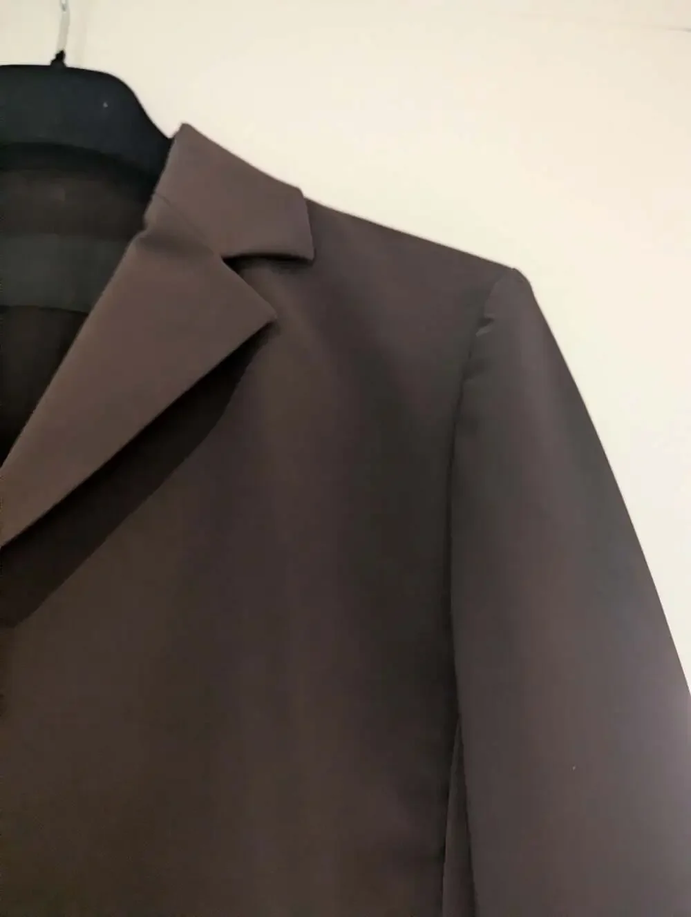 Prada Women's Brown Technical Fabric Blazer Jacket Size 40 - Picture 8 of 14